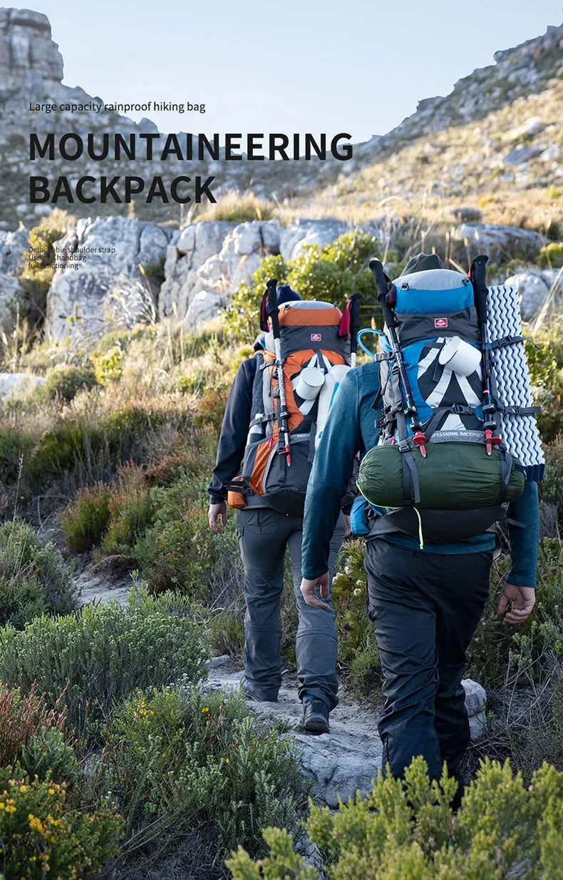 Mochila Discovery 70 litros + 5 Naturehike