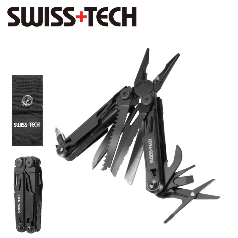 Alicate Canivete Multitool Swiss Tech 16 Funções